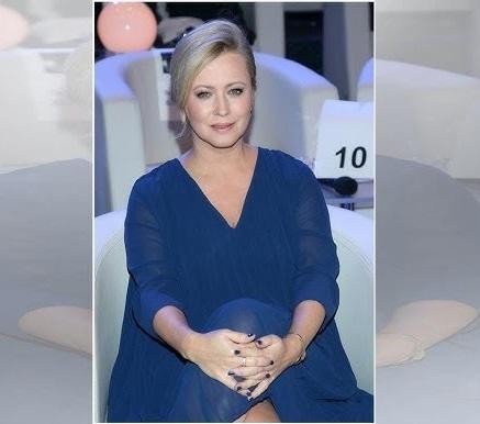 Agnieszka Wagner w scenie z serialu.